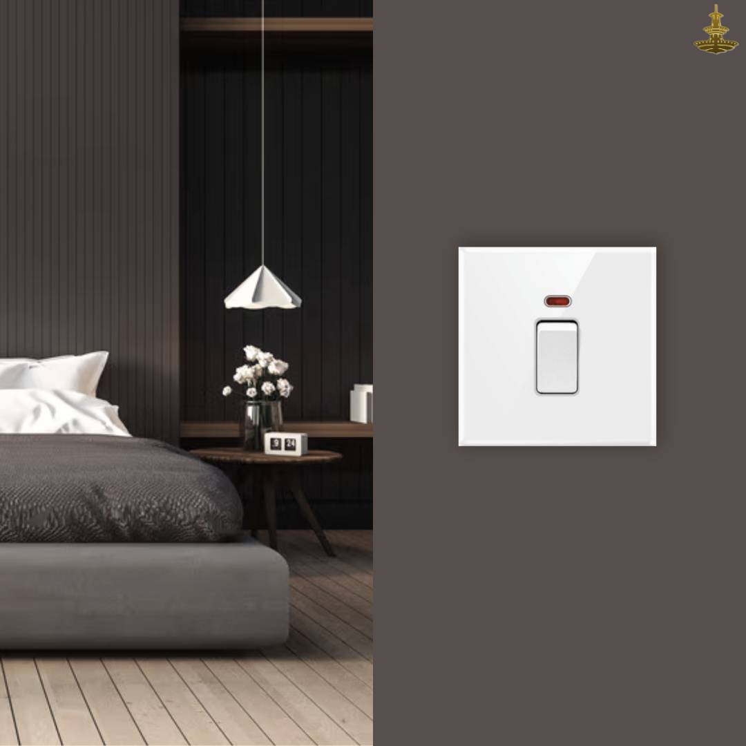 Wall Switch Glint-004 20A Switch with Neon - Image